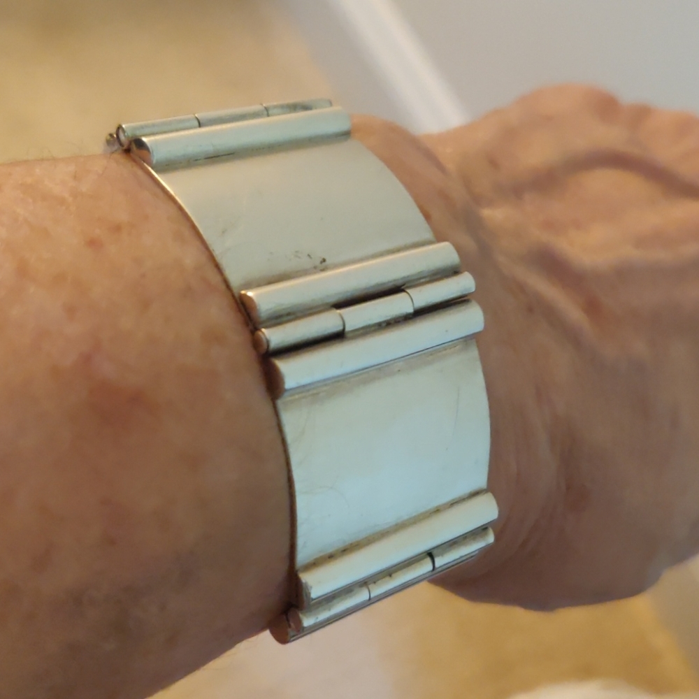 Sterling Silver 925 Cuff - image 5